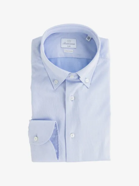 Brancaccio button-down slim-fit shirt