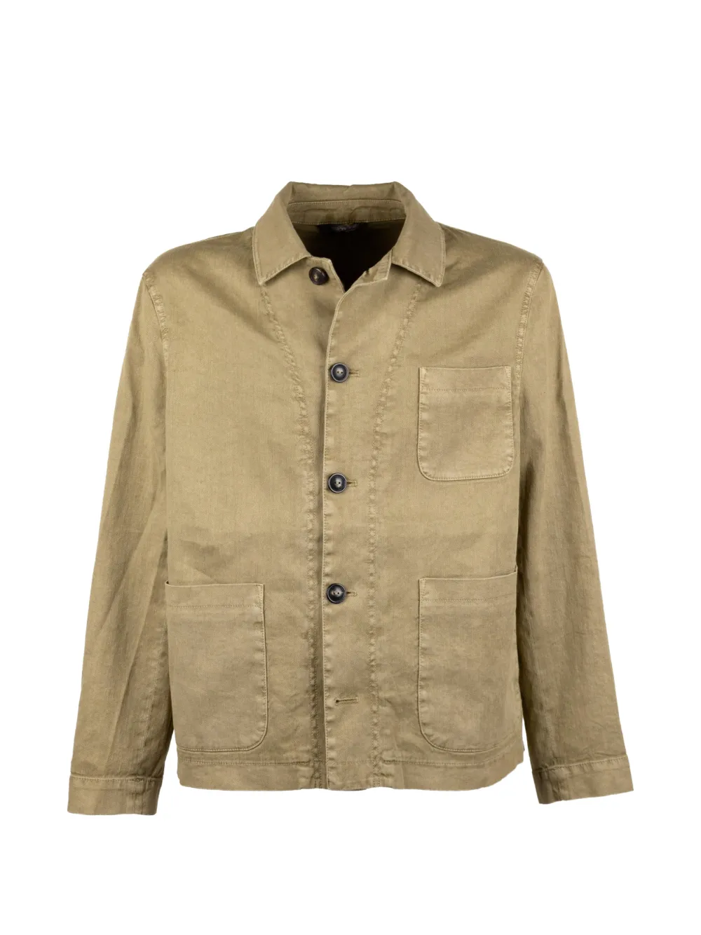Circolo 1901 button-up patch-pocket shirt - Verde