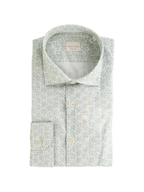 Brancaccio floral-print long-sleeve shirt