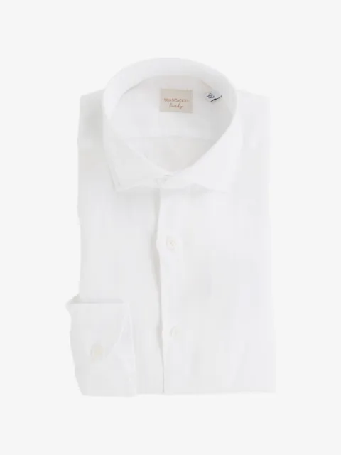 Brancaccio spread-collar button-up shirt