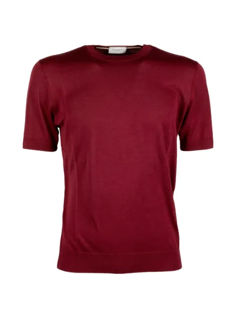 Paolo Pecora kortærmet finstrikket T-shirt