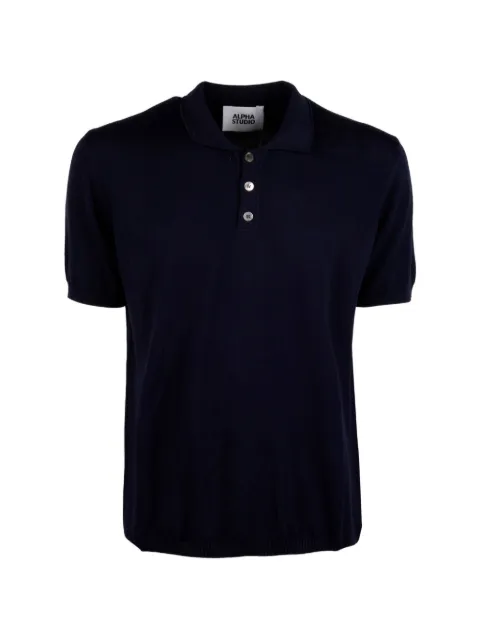 ALPHA STUDIO short-sleeve polo shirt