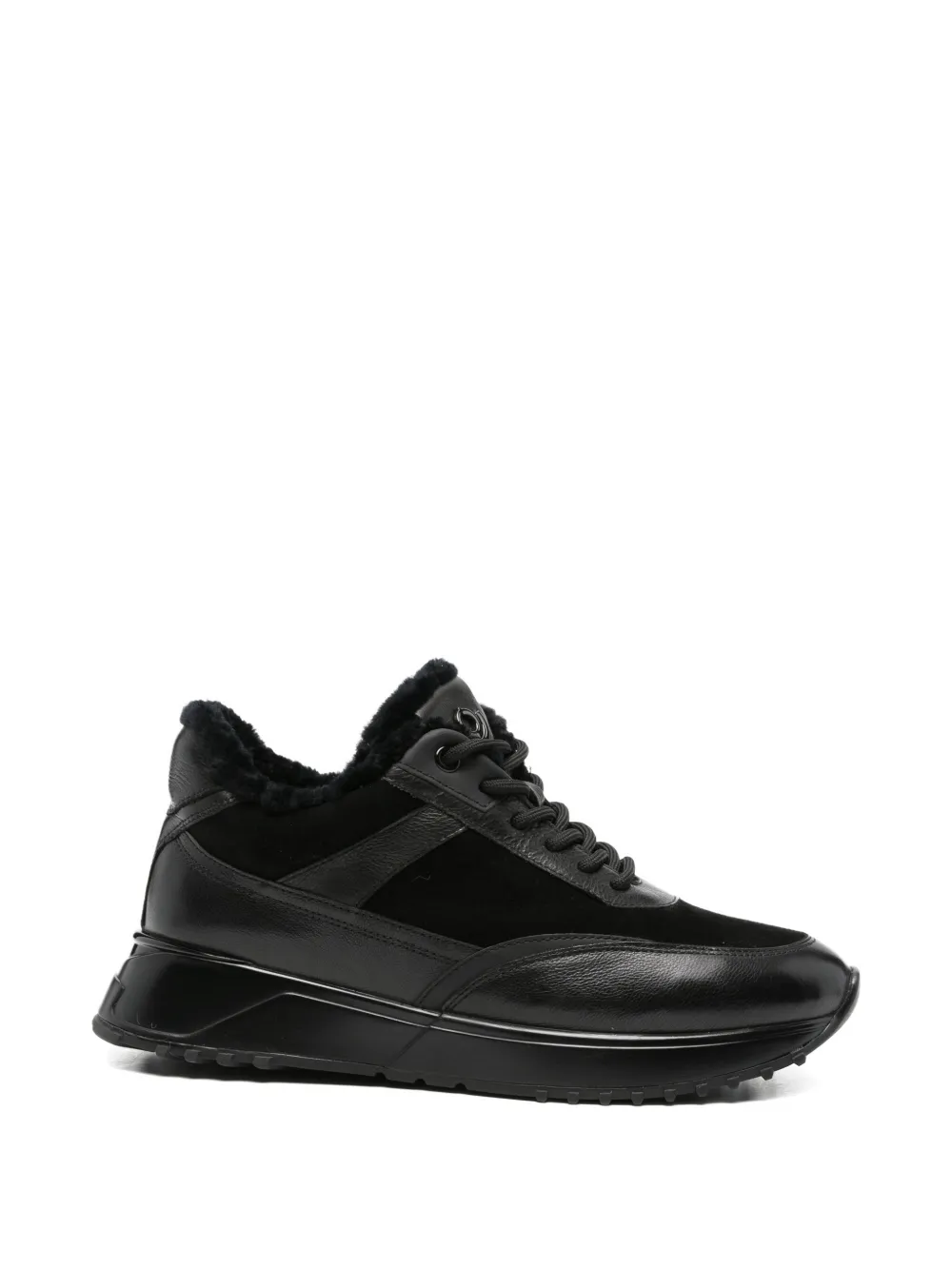 panelled sneakers