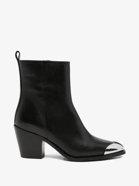 ADRIANNA FERETTI bottines à bout métallique