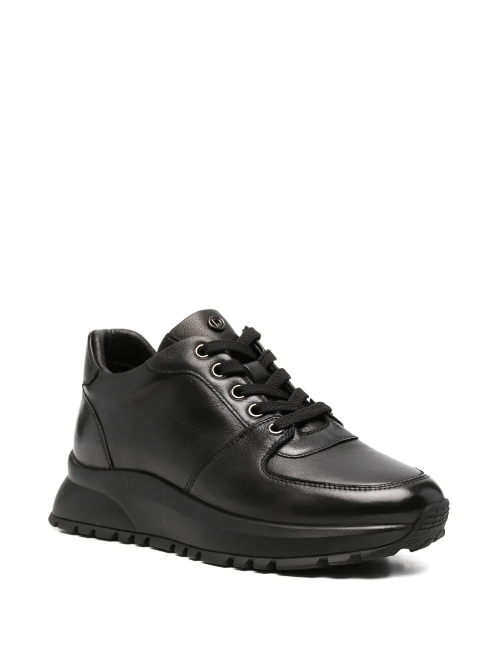 ADRIANNA FERETTI Leren sneakers Zwart