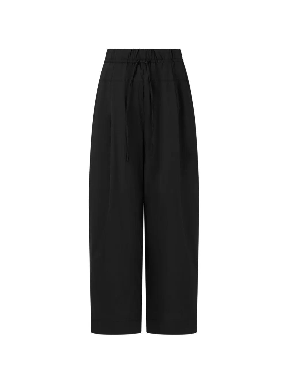 TOMBOY drawstring elasticated-waist trousers - Schwarz