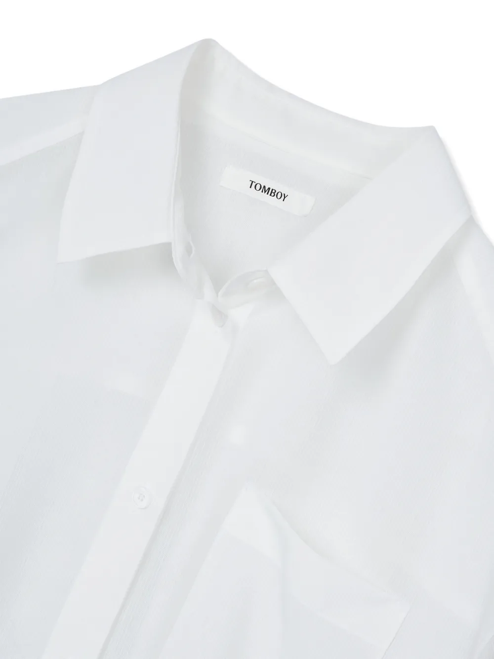 TOMBOY Blouse met trekkoord Wit