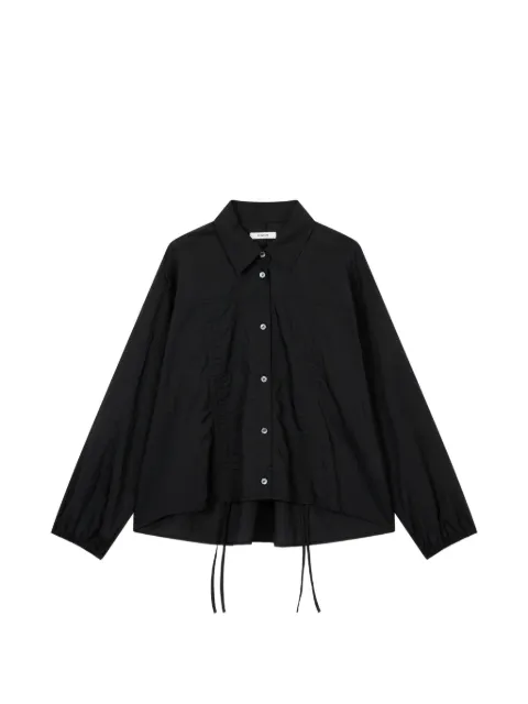 TOMBOY blusa fruncida con cordones