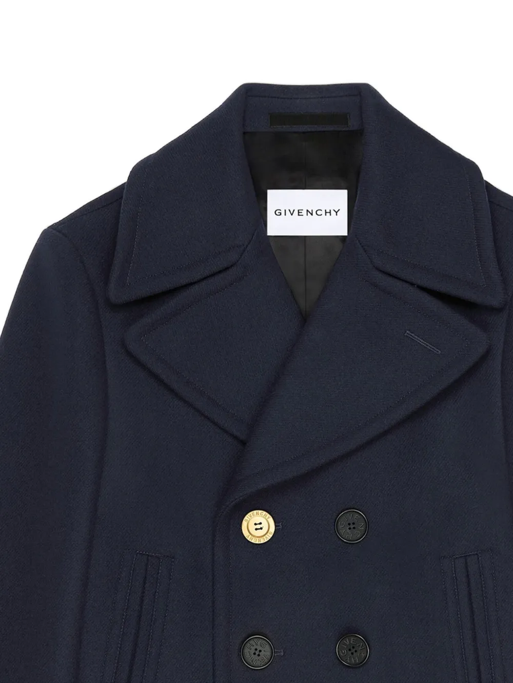 Givenchy Jack met dubbele rij knopen Blauw