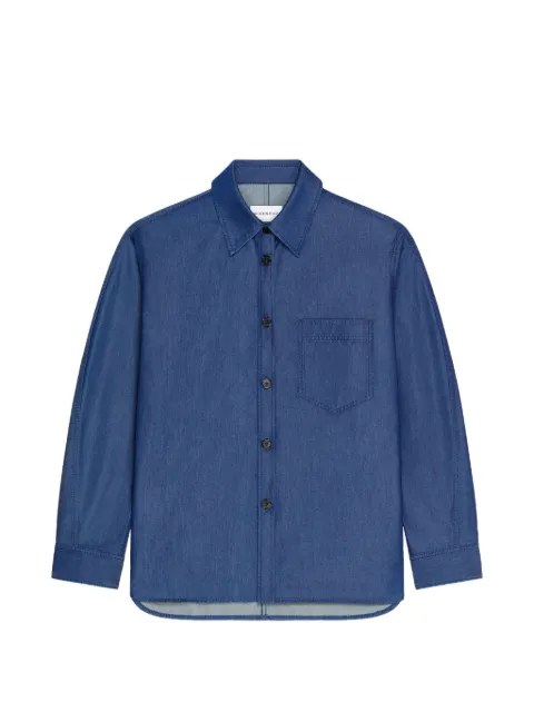 Givenchy camisa con bolsillo en el pecho