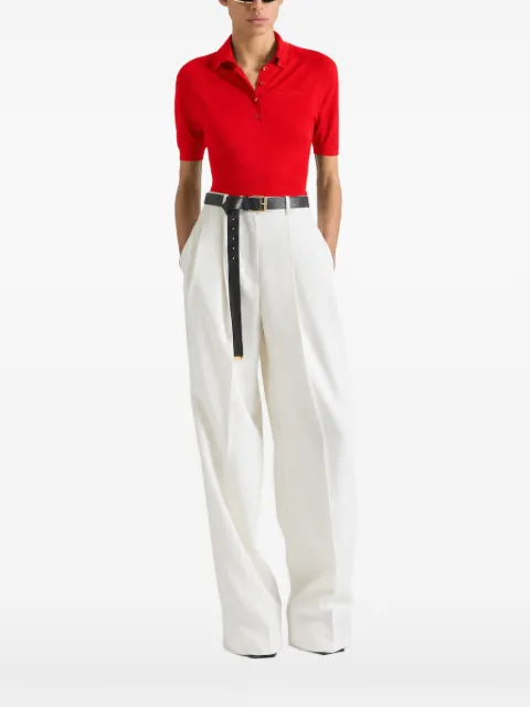 Givenchy short-sleeve knitted polo shirt