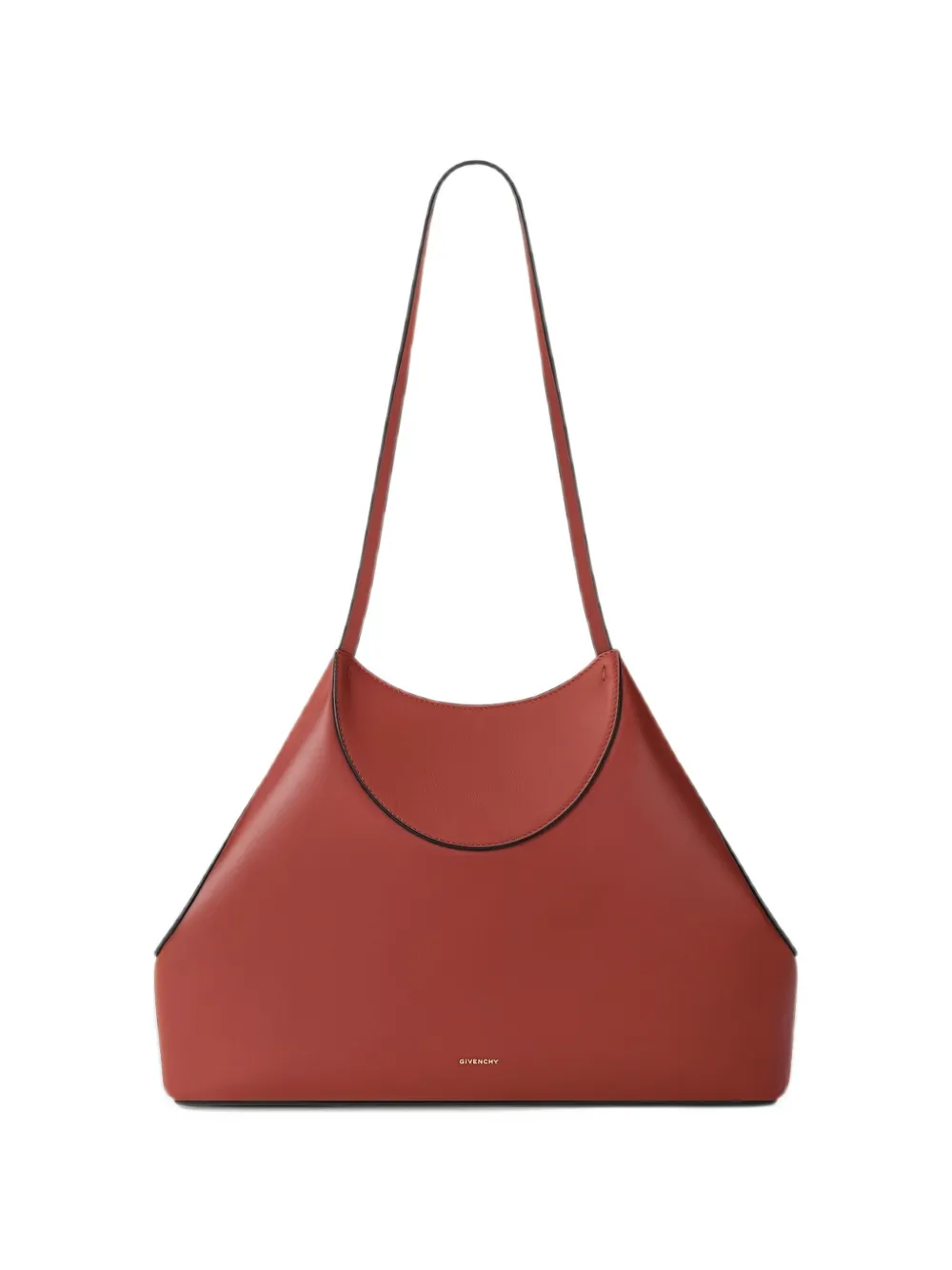 Givenchy Kleine Facet shopper van bewerkt leer Oranje