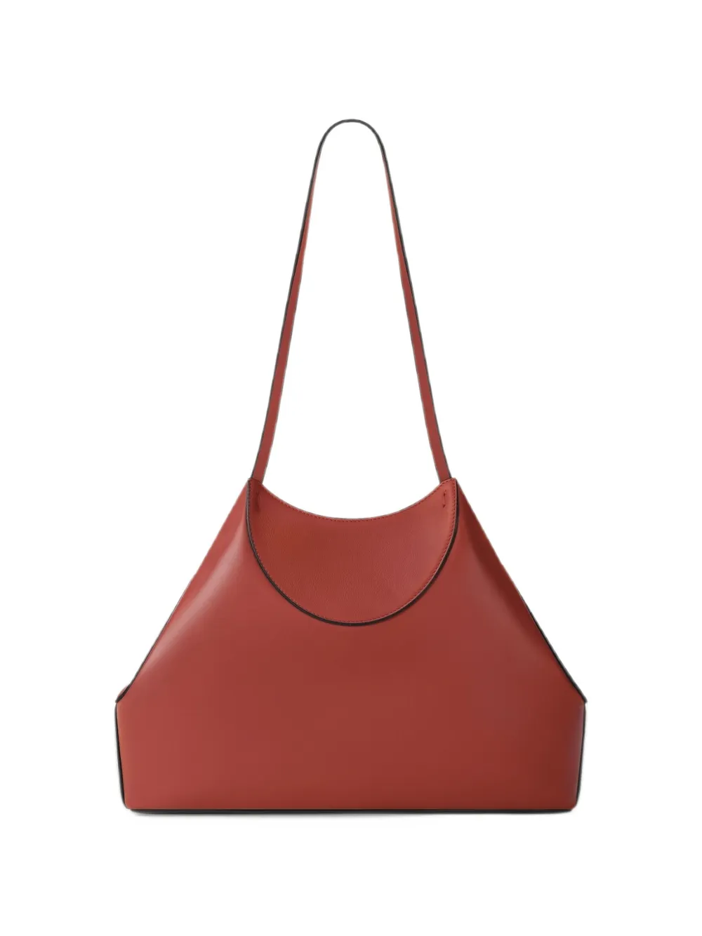 Givenchy Kleine Facet shopper van bewerkt leer Oranje