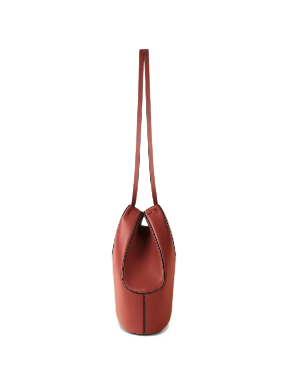 Givenchy Kleine Facet shopper van bewerkt leer Oranje