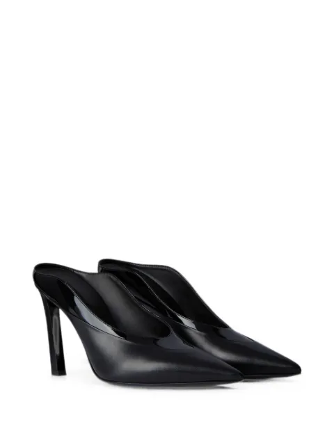 Givenchy pointed-toe panelled mules