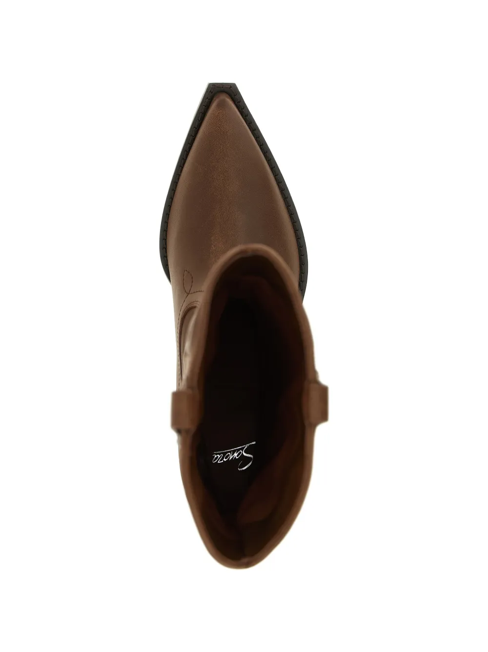 Sonora 35mm Yuma padded-motif cowboy boots Bruin