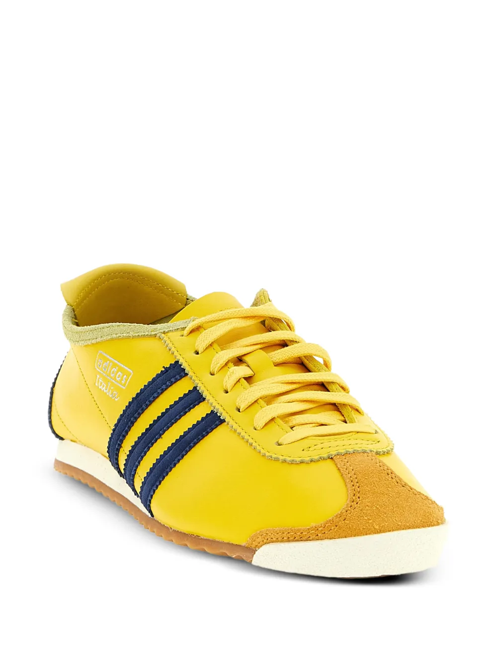 adidas Italia 60s suede-trimmed sneakers Geel