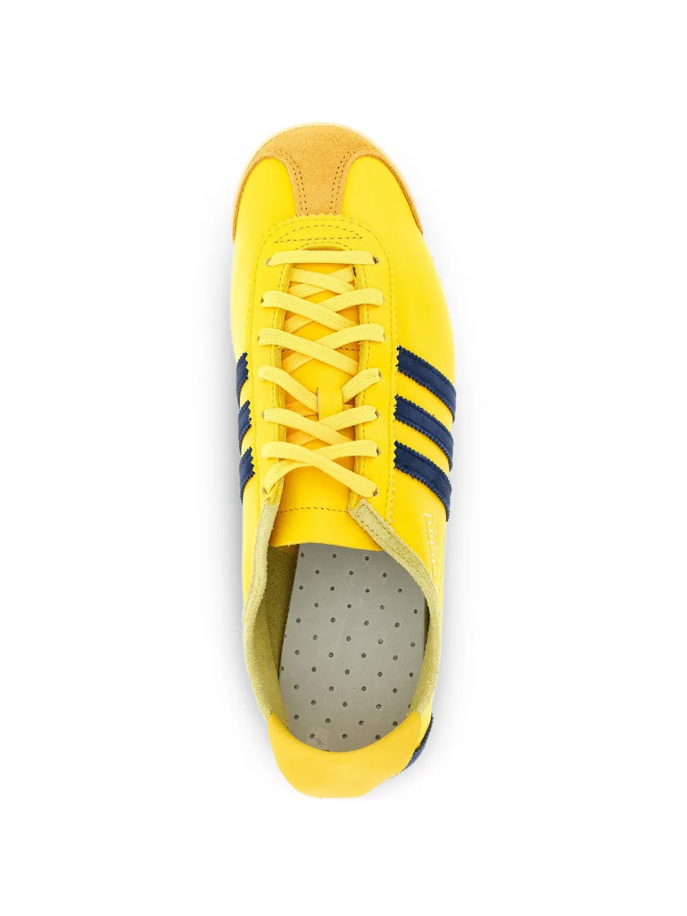 adidas Italia 60s suede-trimmed sneakers Geel