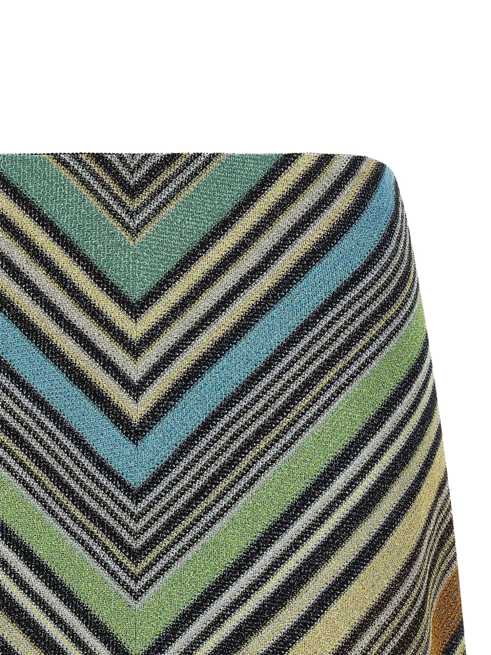 Missoni A-lijn mini-rok met geometrisch patroon Zwart