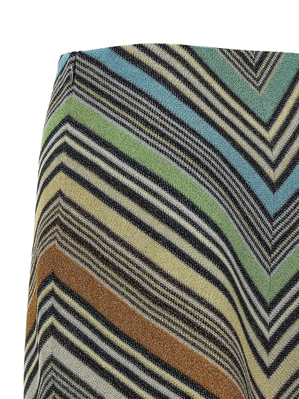 Missoni A-lijn mini-rok met geometrisch patroon Zwart