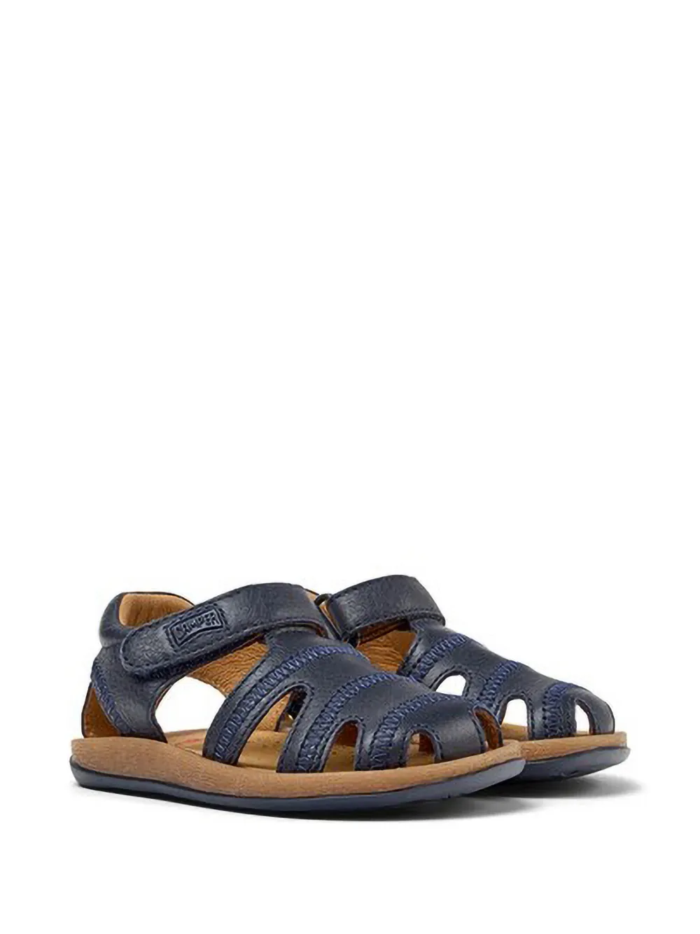 Camper Kids Bicho touch-strap sandals Blauw