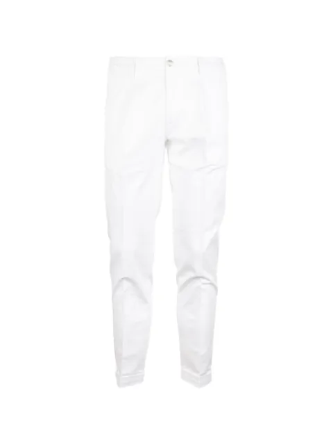 Re-Hash pressed-crease slim-fit trousers