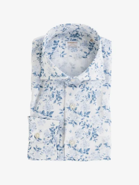 BORRIELLO NAPOLI Marechiaro フローラル シャツ