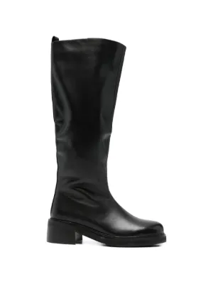 A.S.98 Zip Detail Boots | Black | FARFETCH