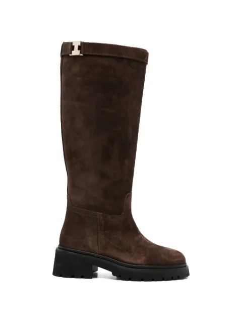 ADRIANNA FERETTI bottes en daim à boucle