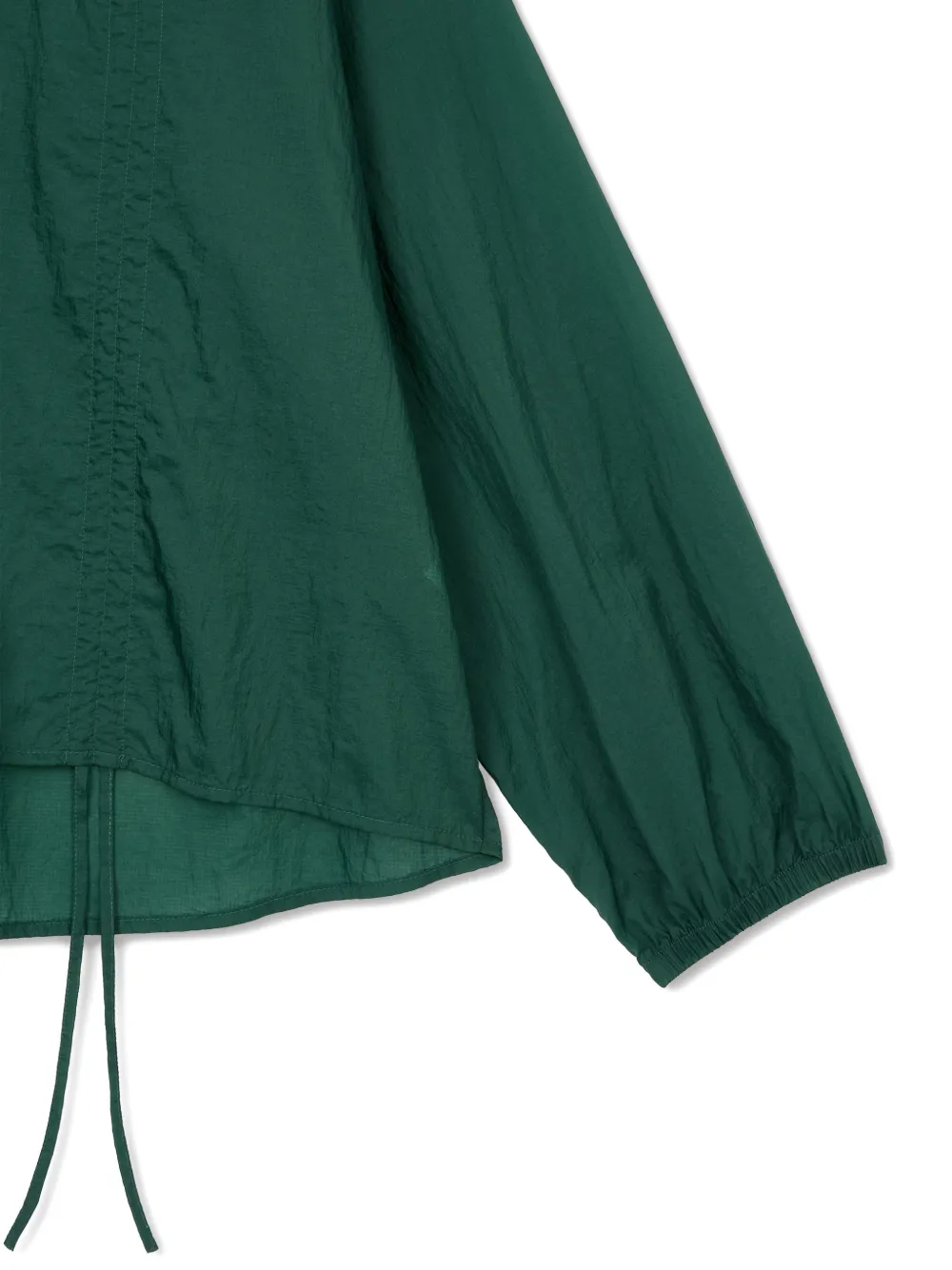 TOMBOY Gelaagde blouse met trekkoord Groen