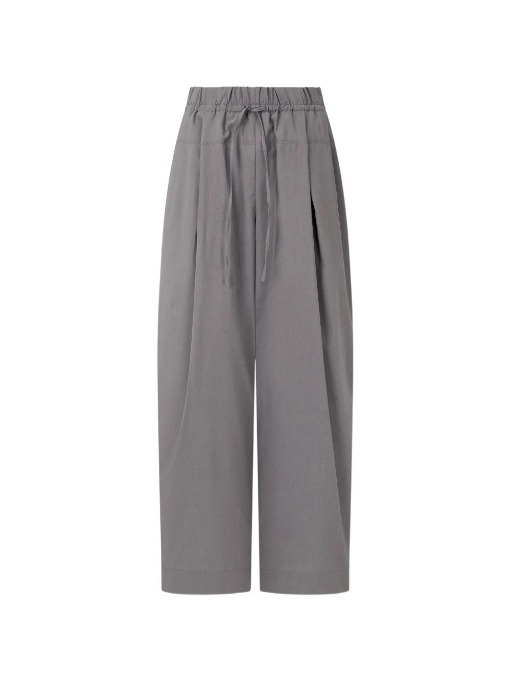 TOMBOY drawstring pleated trousers - Grigio