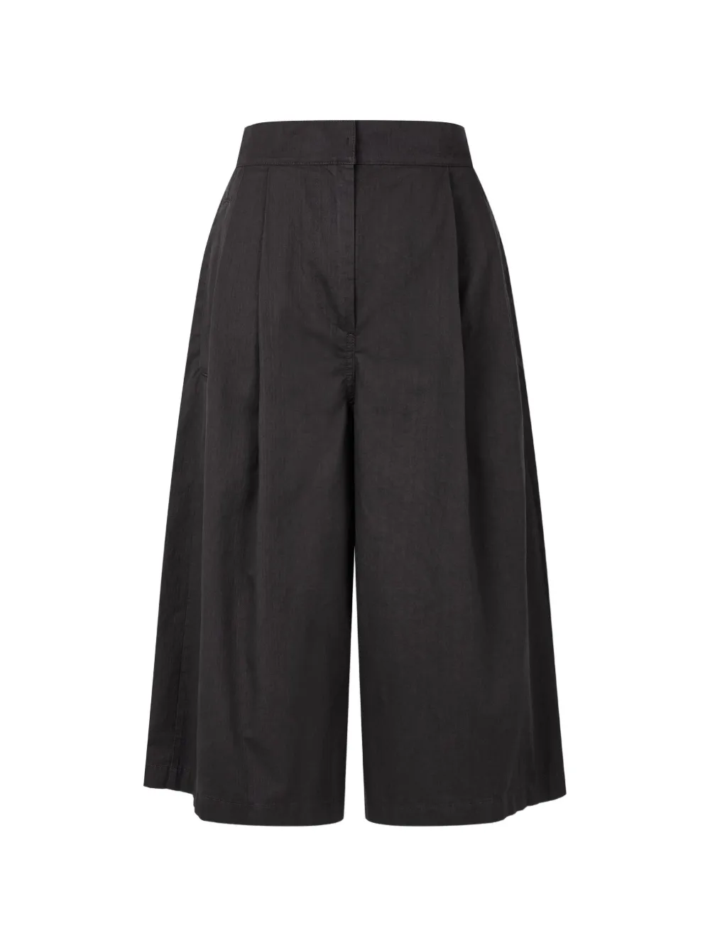 TOMBOY pleated cropped trousers - Nero