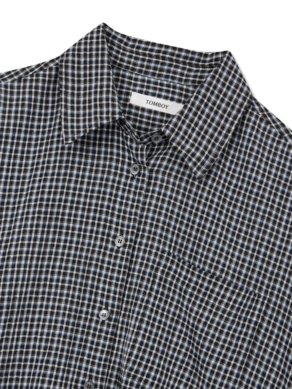 TOMBOY Blouse met trekkoord Zwart