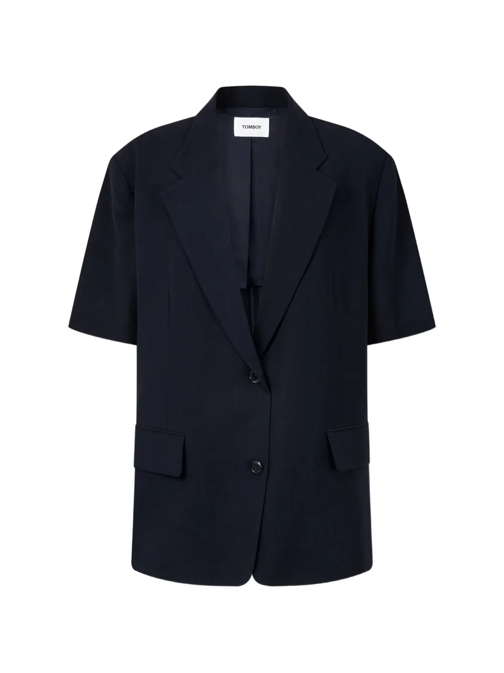 TOMBOY short-sleeve blazer - Blu
