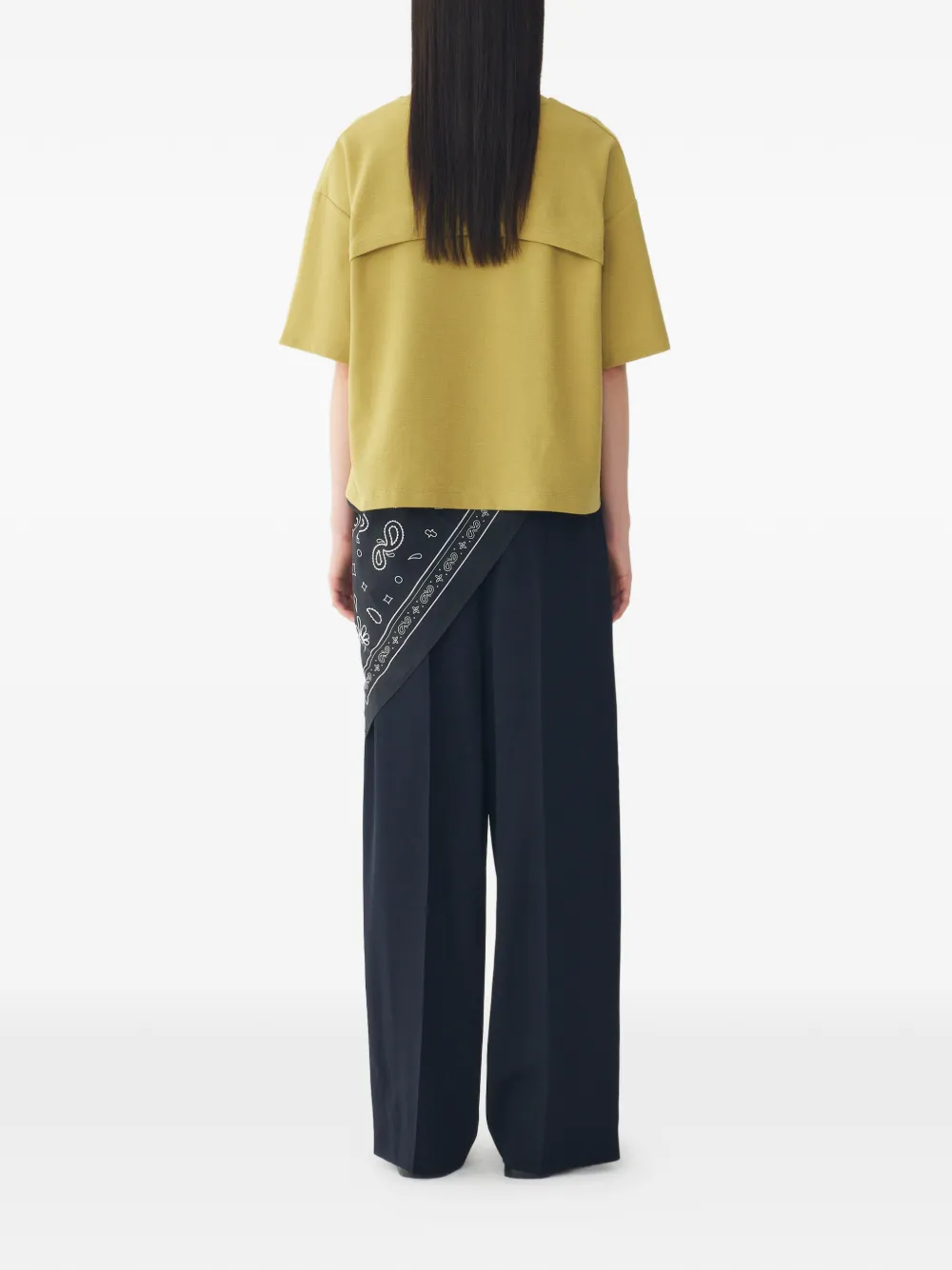 TOMBOY Plooibroek met trekkoord Blauw