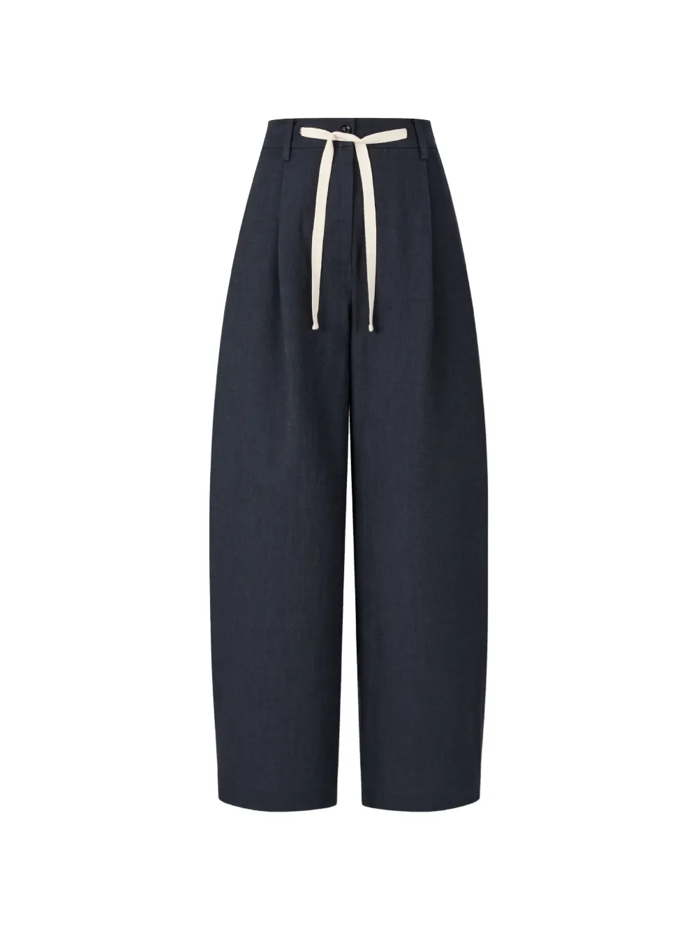 TOMBOY drawstring pleated trousers - Blu