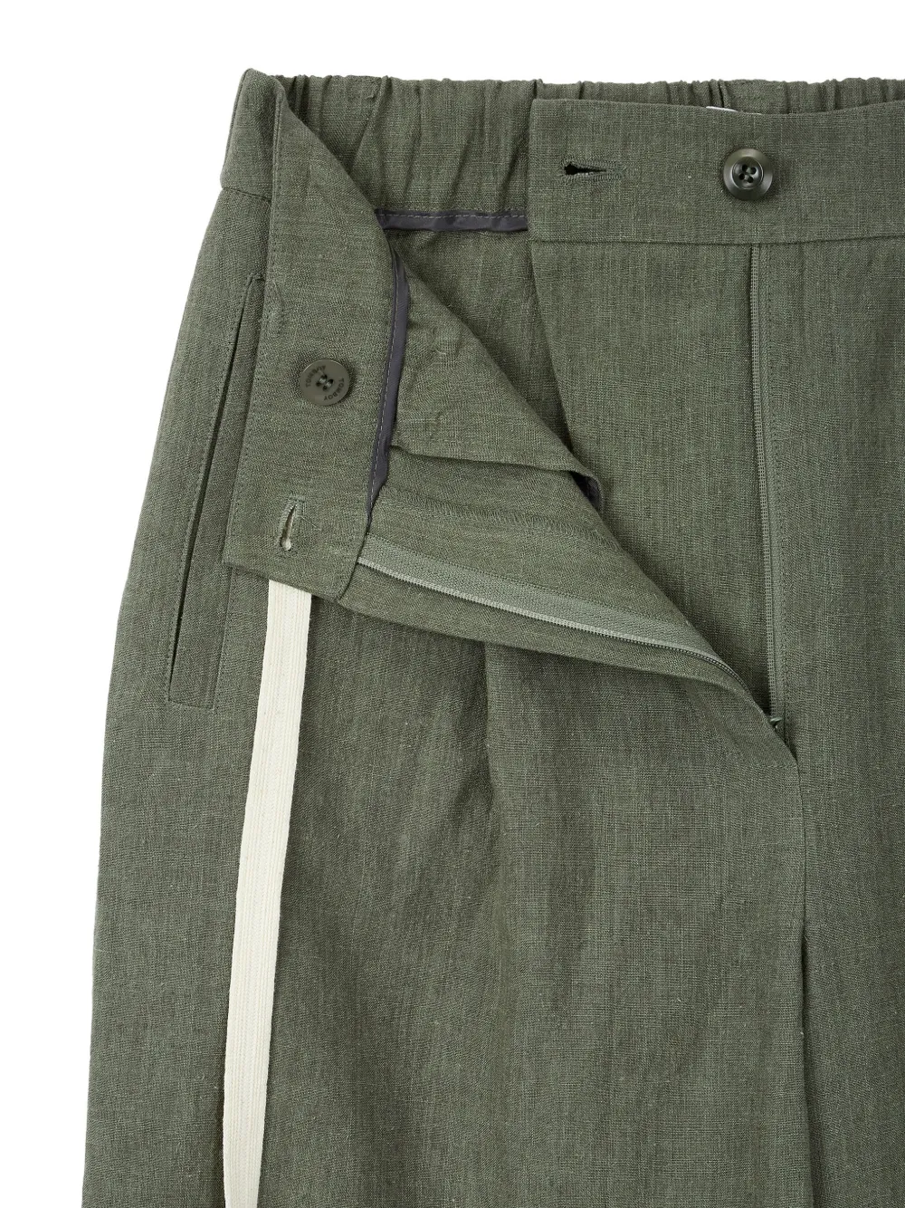 TOMBOY Broek met trekkoord Groen