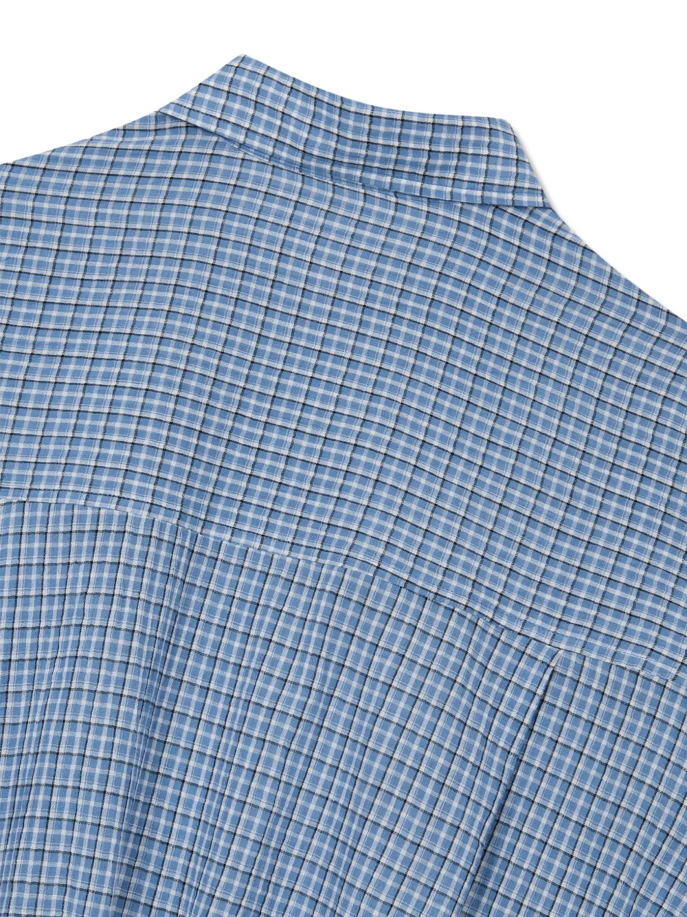 TOMBOY Geruit overhemd met trekkoord Blauw