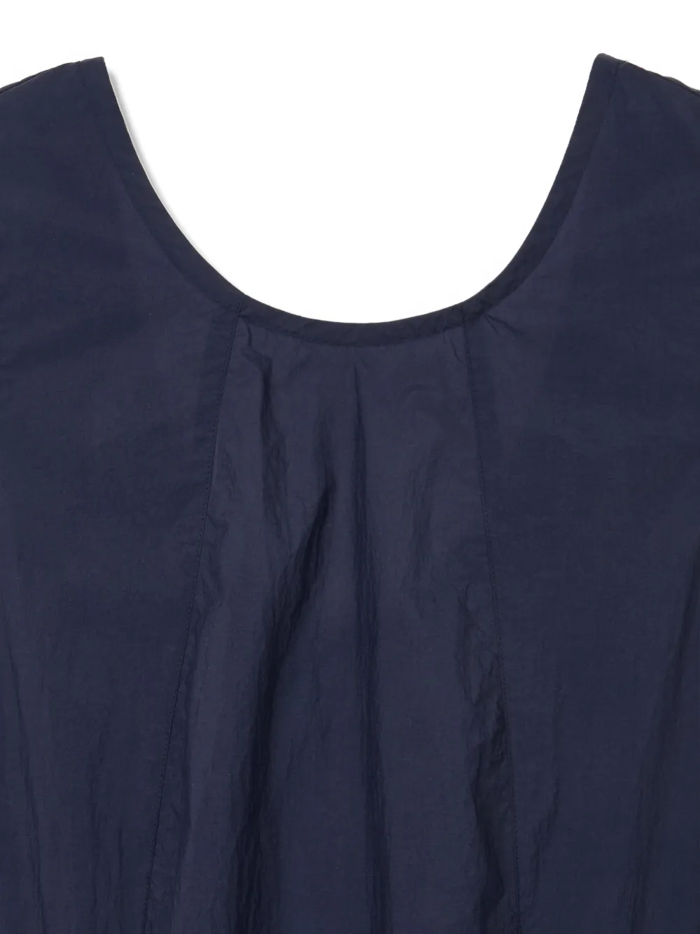 TOMBOY Mouwloze jurk met trekkoord Blauw