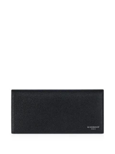 Givenchy long wallet in grained leather