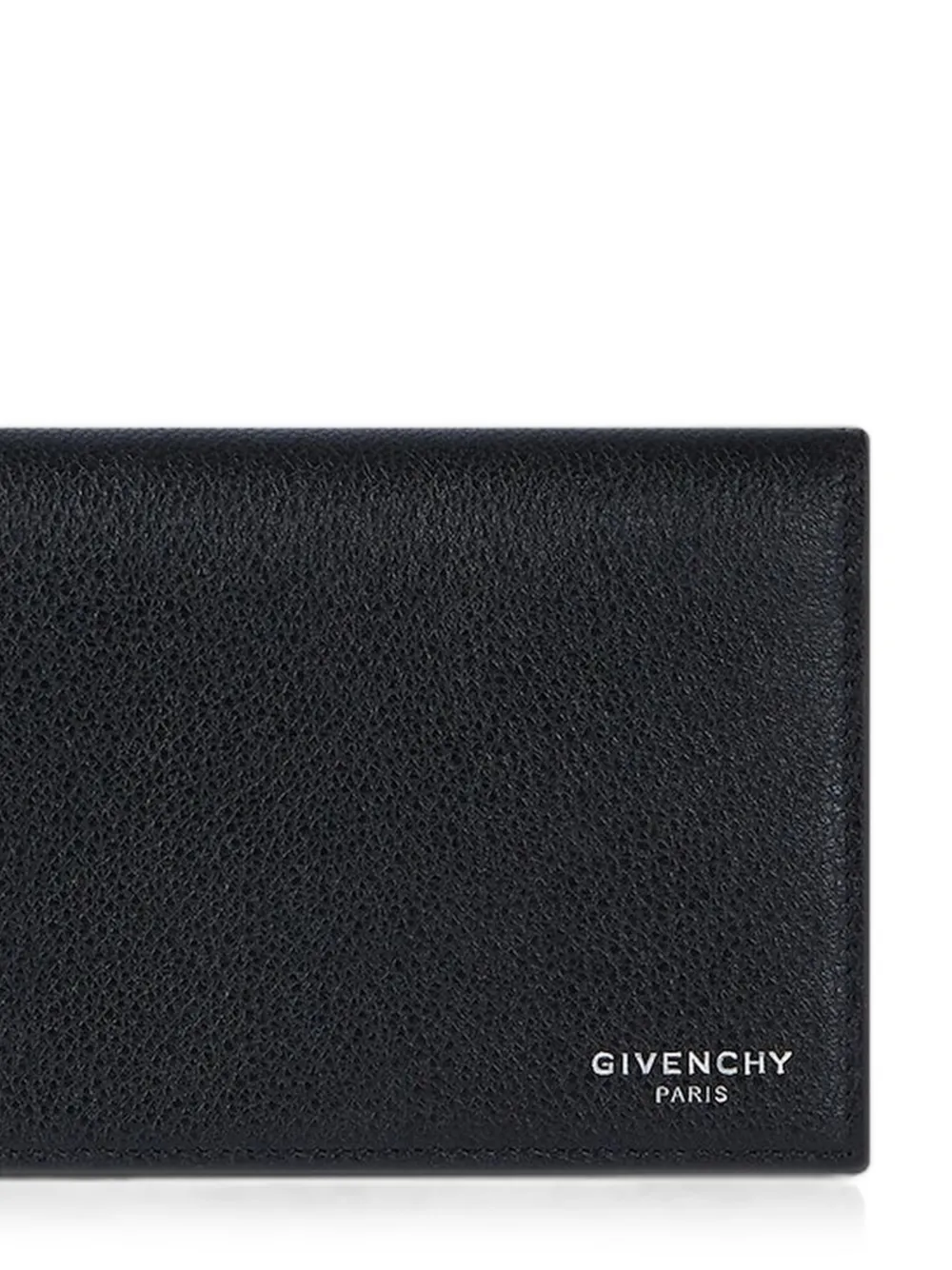 Givenchy Lange portemonnee van bewerkt leer Zwart