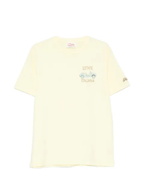 MC2 Saint Barth T-shirt girocollo con ricamo