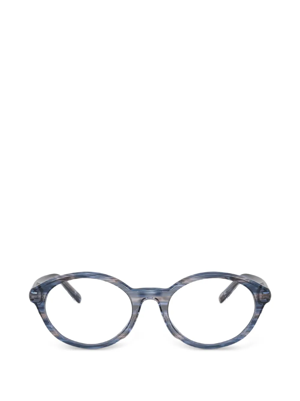 Diesel round-frame glasses - Blu