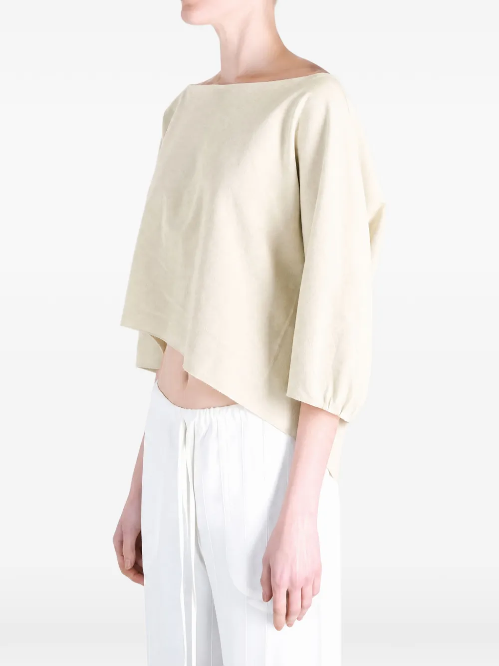Cortana Cropped top Beige