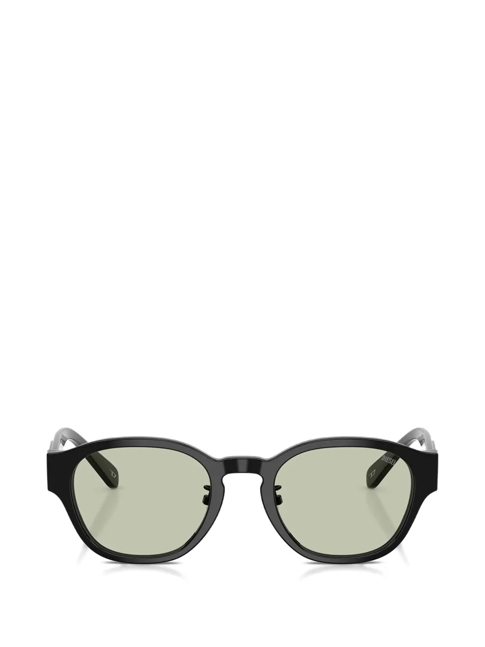 Diesel round-frame sunglasses - Schwarz