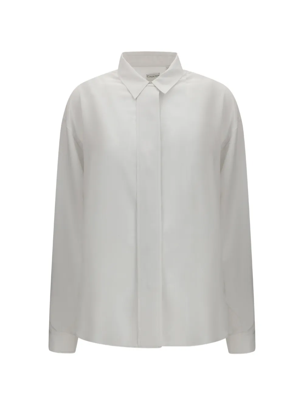 Calvin Klein Amari concealed-placket shirt - White
