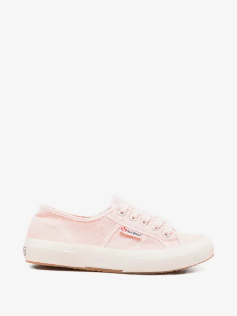 Superga lace-up canvas sneakers