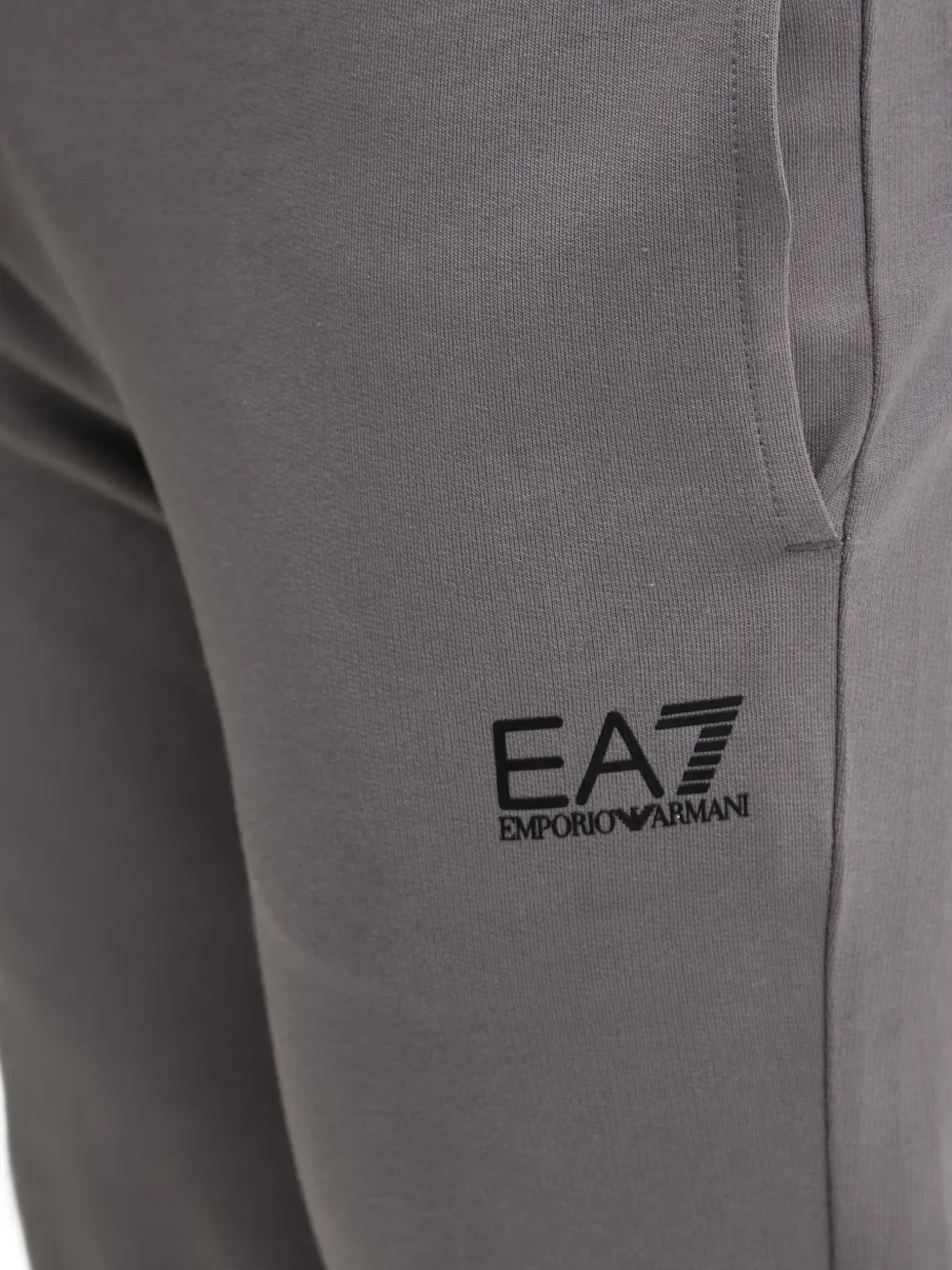 Ea7 Emporio Armani Trainingsbroek met logoprint Grijs