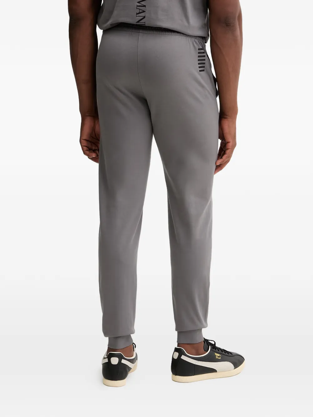 Ea7 Emporio Armani Trainingsbroek met logoprint Grijs