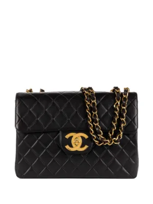 CHANEL Pre-Owned ジャンボ ダブルフラップ ショルダーバッグ